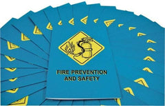 Marcom - Fire Prevention and Safety Training Booklet - English and Spanish, Safety Meeting Series - Industrial Tool & Supply