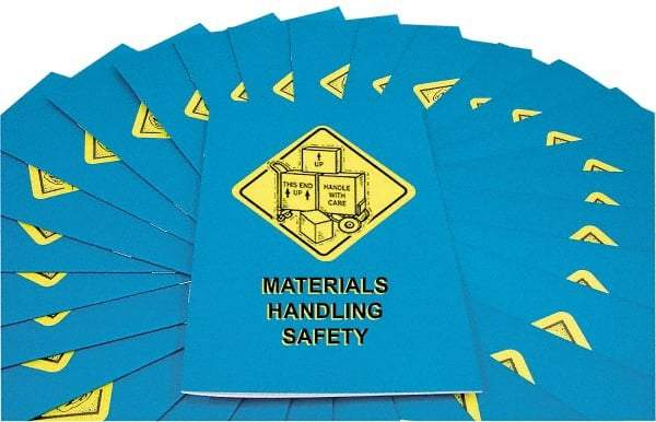 Marcom - Materials Handling Safety Training Booklet - English and Spanish, Safety Meeting Series - Industrial Tool & Supply