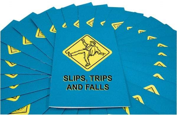 Marcom - Slips Trips and Falls Training Booklet - English and Spanish, Safety Meeting Series - Industrial Tool & Supply