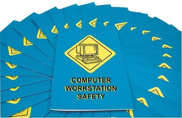 Marcom - Computer Workstation Safety Training Booklet - English, Safety Meeting Series - Industrial Tool & Supply