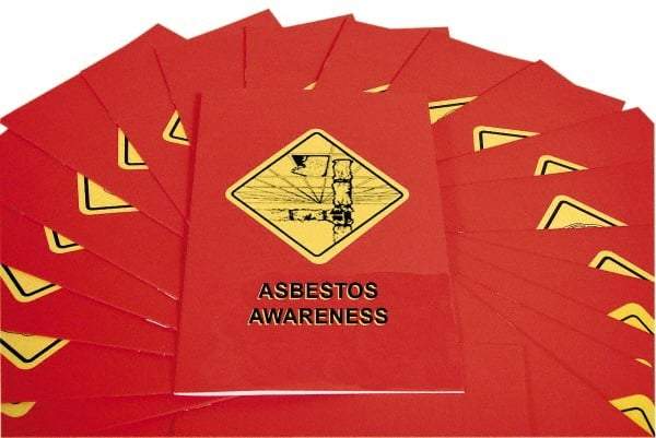 Marcom - Asbestos Awareness Training Booklet - English, Regulatory Compliance Series - Industrial Tool & Supply