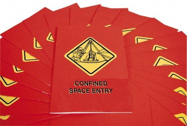 Marcom - Confined Space Entry Training Booklet - English, Regulatory Compliance Series - Industrial Tool & Supply