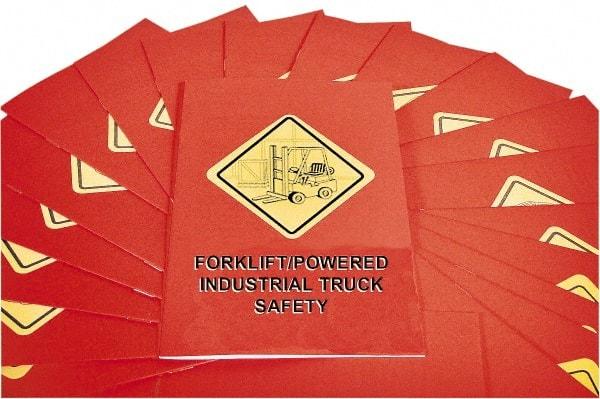 Marcom - Forklift Powered Industrial Truck Safety Training Booklet - English and Spanish, Regulatory Compliance Series - Industrial Tool & Supply