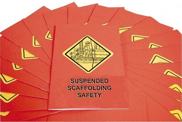 Marcom - Suspended Scaffolding Safety Training Booklet - English and Spanish, Regulatory Compliance Series - Industrial Tool & Supply