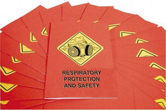 Marcom - Respiratory Protection and Safety Training Booklet - English and Spanish, Regulatory Compliance Series - Industrial Tool & Supply