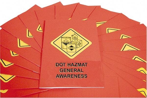 Marcom - DOT HazMat General Awareness Training Booklet - English, Regulatory Compliance Series - Industrial Tool & Supply