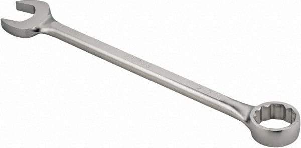 Proto - 2-3/4" 12 Point Offset Combination Wrench - 15° Offset Angle, 29-3/4" OAL, Steel, Satin Finish - Industrial Tool & Supply
