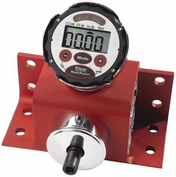 Proto - 60 to 600 In/Lb Electronic Torque Tester - 3/8" Drive, 1% Accuracy - Industrial Tool & Supply