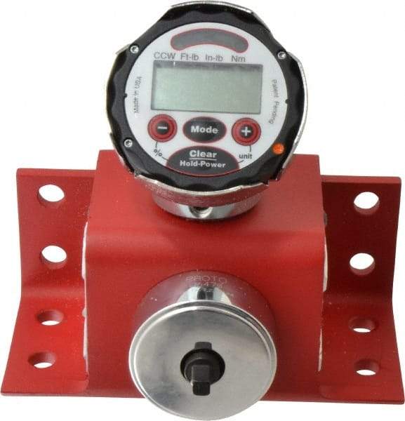 Proto - 720 to 7,200 In/Lb Electronic Torque Tester - 3/4" Drive, 1% Accuracy - Industrial Tool & Supply
