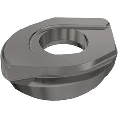 Iscar - HBRD1.0 QF Grade IC328 Carbide Milling Insert - TiCN Finish, 0.212" Thick, 1/2" Corner Radius - Industrial Tool & Supply