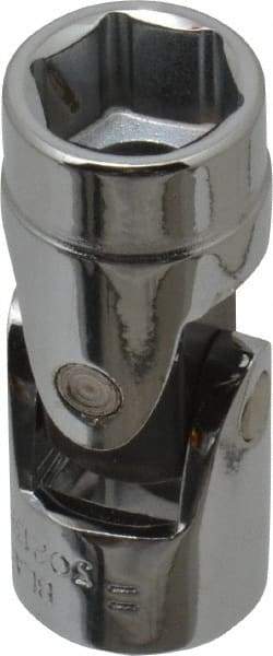 Blackhawk by Proto - 3/8" Drive, Standard Hand Socket - 6 Points, 1-29/32" OAL, Alloy Steel, Chrome Finish - Industrial Tool & Supply