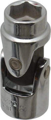 Blackhawk by Proto - 7/16", 3/8" Drive, Standard Hand Socket - 6 Points, 1-51/64" OAL, Alloy Steel, Chrome Finish - Industrial Tool & Supply