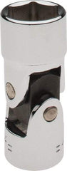 Blackhawk by Proto - 3/8" Drive, Standard Hand Socket - 6 Points, 2" OAL, Alloy Steel, Chrome Finish - Industrial Tool & Supply