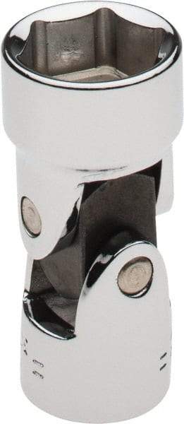 Blackhawk by Proto - 5/8", 3/8" Drive, Standard Hand Socket - 6 Points, 1-29/32" OAL, Alloy Steel, Chrome Finish - Industrial Tool & Supply