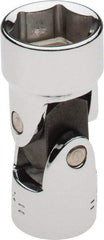 Blackhawk by Proto - 5/8", 3/8" Drive, Standard Hand Socket - 6 Points, 1-29/32" OAL, Alloy Steel, Chrome Finish - Industrial Tool & Supply