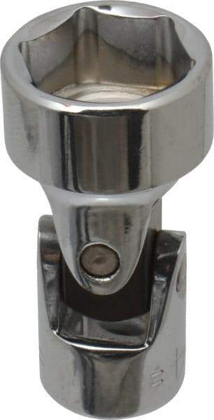 Blackhawk by Proto - 3/4", 3/8" Drive, Standard Hand Socket - 6 Points, 2" OAL, Alloy Steel, Chrome Finish - Industrial Tool & Supply