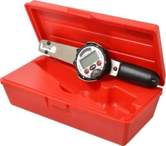 Proto - 1/4" Drive Electronic Digital Torque Wrench - 0.63 Ft/Lb to 6 Ft/Lb Torque, 11" OAL, 0.01 N/m Graduation, Fixed Head - Industrial Tool & Supply