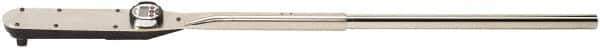 Proto - 3/4" Drive Electronic Digital Torque Wrench - 81 N/m to 813 N/m Torque, 22" OAL, 0.1 N/m Graduation, Fixed Head - Industrial Tool & Supply