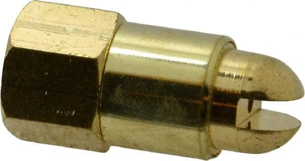 Guardair - Blow Gun High Volume - 1/4 NPT, 1-1/2" Hose Length, Brass - Industrial Tool & Supply