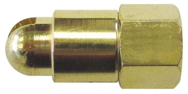 Guardair - Blow Gun Low Volume - 1/4 NPT, 1-1/2" Hose Length, Brass - Industrial Tool & Supply