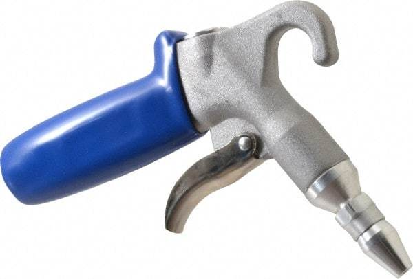 Guardair - 120 Max psi Adjustable Safety Nozzle Safety Air Gun - 1/4 NPT Inlet, Aluminum - Industrial Tool & Supply