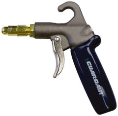 Guardair - 120 Max psi Low Volume Safety Air Gun - 1/4 NPT Inlet, Brass - Industrial Tool & Supply
