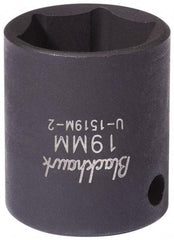 Blackhawk by Proto - 1/2" Drive 26mm Standard Impact Socket - 6 Points, 3-7/8" OAL - Industrial Tool & Supply