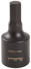 Blackhawk by Proto - 1/2" Drive, 7mm Impact Hex Bit Socket - 2-11/64" OAL - Industrial Tool & Supply