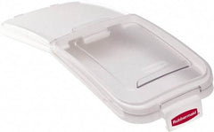 Rubbermaid - 12.1" Long x 29" Wide, Rectangular Polypropylene Lid - Use with FG360088 - Industrial Tool & Supply