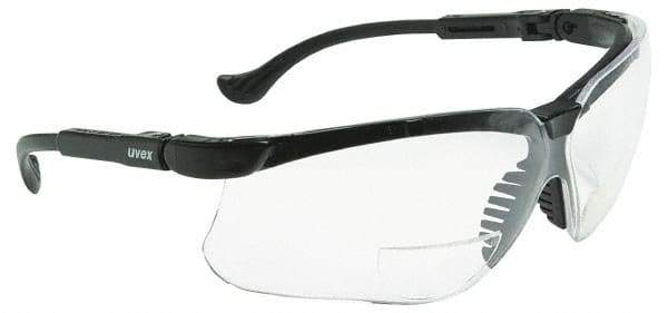 Uvex - Magnifying Safety Glasses Frame Color: Black - Industrial Tool & Supply