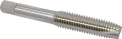 Hertel - M12x1.75 Metric Coarse, 3 Flute, High Speed Steel Spiral Point Tap - Plug Chamfer, Right Hand Thread, 3-3/8" OAL, 6H Class of Fit - Exact Industrial Supply