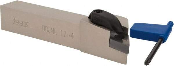 Iscar - DDJN, Left Hand Cut, 93° Lead Angle, 3/4" Shank Height x 3/4" Shank Width, Negative Rake Indexable Turning Toolholder - 4-1/2" OAL, DN.. Insert Compatibility, Series Isoturn - Industrial Tool & Supply