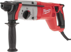 Milwaukee Tool - 120 Volt 1" SDS Plus Chuck Electric Rotary Hammer - 0 to 5,625 BPM, 0 to 1,500 RPM - Industrial Tool & Supply