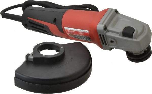 Milwaukee Tool - 6" Wheel Diam, 9,000 RPM, Corded Angle & Disc Grinder - 5/8-11 Spindle, 120 Volts, 13 Amps - Industrial Tool & Supply