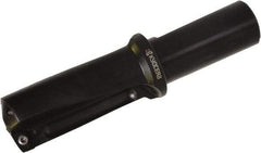 Kyocera - 1-3/4" Max Drill Depth, 2xD, 7/8" Diam, Indexable Insert Drill - 2 Inserts, 1" Shank Diam, Whistle Notch Shank - Industrial Tool & Supply