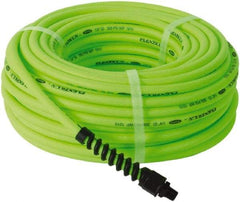 Legacy - 1/4" ID x 0.46" OD 100' Long Multipurpose Air Hose - MNPT x MNPT Ends, 300 Working psi, 150°, 1/4" Fitting, Green - Industrial Tool & Supply