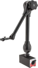 SPI - 117mm Long x 2" Wide x 55mm High Magnetic Indicator Base with On/Off Switch - 130 Kg Magnetic Pull, Articulated Arm - Industrial Tool & Supply