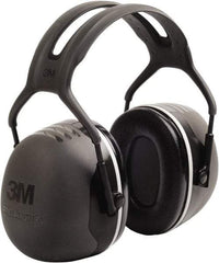 3M - Over the Head Black Foam Cushion Earmuffs - 31 NRR Rating, Adjustable Headband - Industrial Tool & Supply
