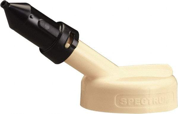 Trico - 4 Gal Capacity Polyethylene Oil Storage System - 1/4" Tip OD, 7" Straight Spout, Tan - Industrial Tool & Supply