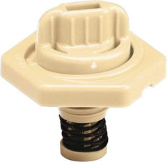 Trico - 4 Gal Capacity Polyethylene Oil Storage System - 7" Straight Spout, Tan - Industrial Tool & Supply