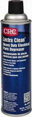 CRC - 19 Ounce Aerosol Electrical Grade Cleaner/Degreaser - 37,500 Volt Dielectric Strength, Nonflammable, Food Grade - Industrial Tool & Supply