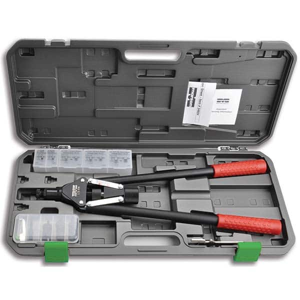 Marson - Riveter Kits Type: Blind Rivet/Rivet Nut Tool Kit Minimum Size (Inch): #10-32 - Industrial Tool & Supply