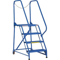 Vestil - Maintenance Ladder - Blue, Use with Ladders Above 32' - Industrial Tool & Supply