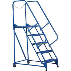 Vestil - Maintenance Ladder - Blue, Use with Ladders Above 32' - Industrial Tool & Supply