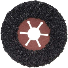 Norton - 4-1/2" Diam 7/8" Hole 16 Grit Fiber Disc - Very Coarse Grade, Silicon Carbide - Industrial Tool & Supply