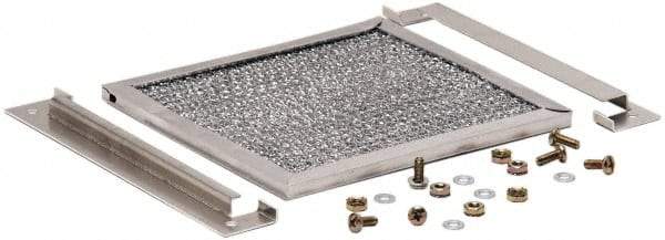 Cooper B-Line - Electrical Enclosure Steel Filter - For Use with Enclosure Louver Plate Kits - Industrial Tool & Supply