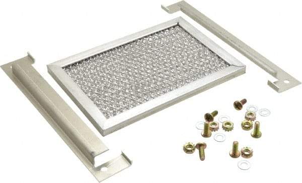Cooper B-Line - Electrical Enclosure Steel Filter - For Use with Enclosure Louver Plate Kits - Industrial Tool & Supply