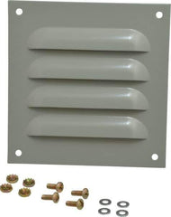 Cooper B-Line - Electrical Enclosure Steel Louver Plate Kit - For Use with Enclosures - Industrial Tool & Supply