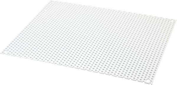 Cooper B-Line - 8-7/8" OAW x 10-7/8" OAH Powder Coat Finish Electrical Enclosure Perforated Panel - 12" x 10" Box, 16 Gauge Steel, Use with 12105-12CHC/12105-12CHCS/12106-12CHC/12108-12CHC - Industrial Tool & Supply