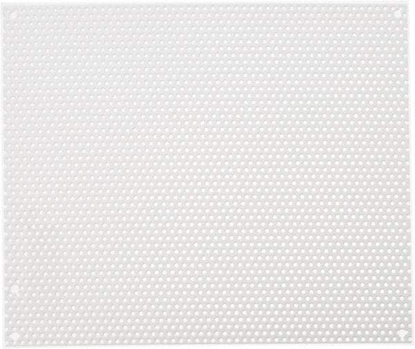 Cooper B-Line - 10-7/8" OAW x 12-7/8" OAH Powder Coat Finish Electrical Enclosure Perforated Panel - 14" x 12" Box, 16 Gauge Steel, Use with 14126-12CHC/14126-12CHCS/14128-12CHC - Industrial Tool & Supply